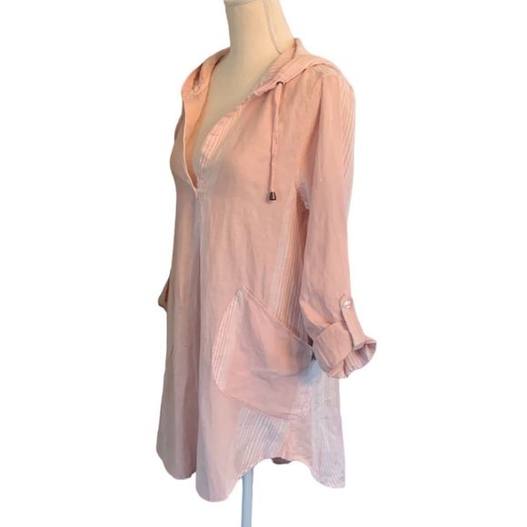 Kenar Hooded Striped Tunic - Picture 2 of 6